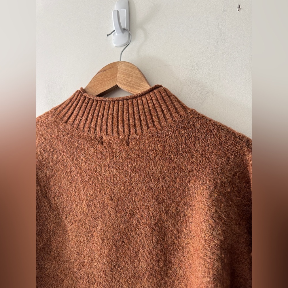 Universal Thread Brown Pullover Cozy Mock Neck Sw… - image 4